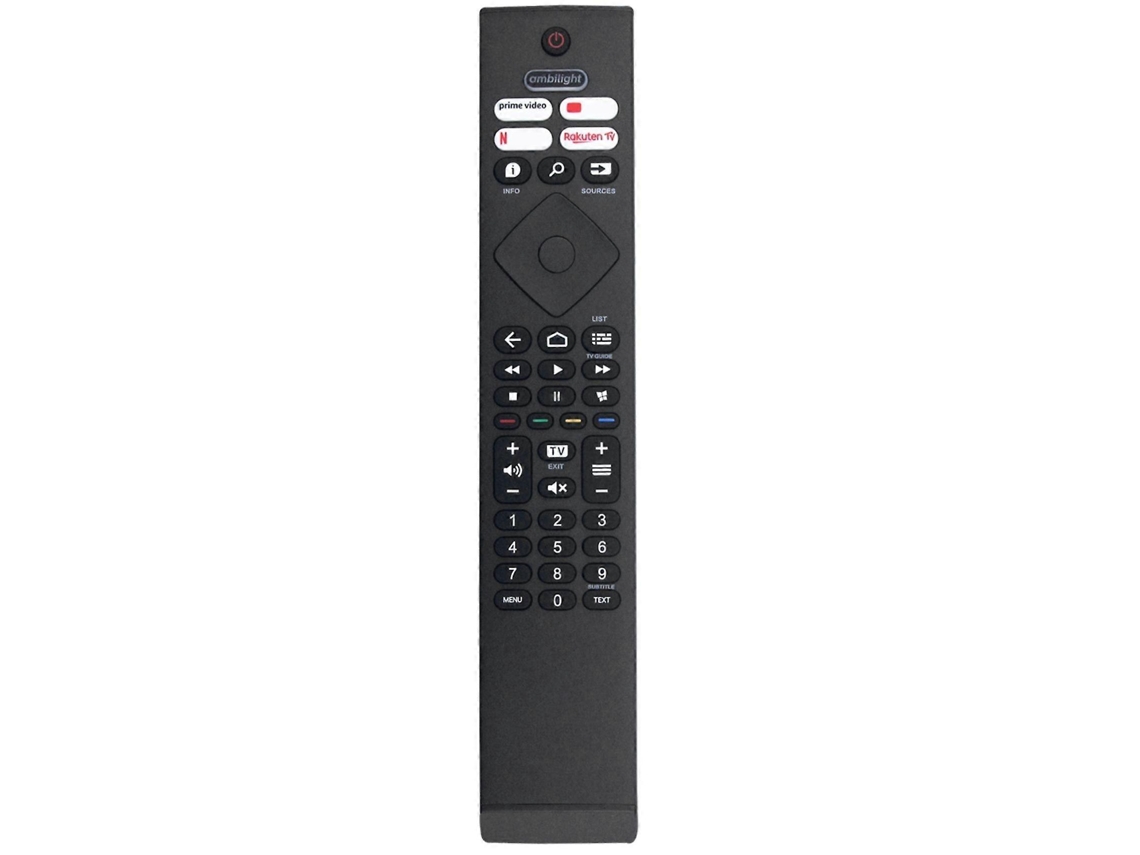 Controle Remoto Rm-l1760 Compatível Com Tvs Philips Brc00984501/01 398gr10bephn0042bc 50/55/65/70/43pus7406/60 50/55/65/70/43pus7956/60