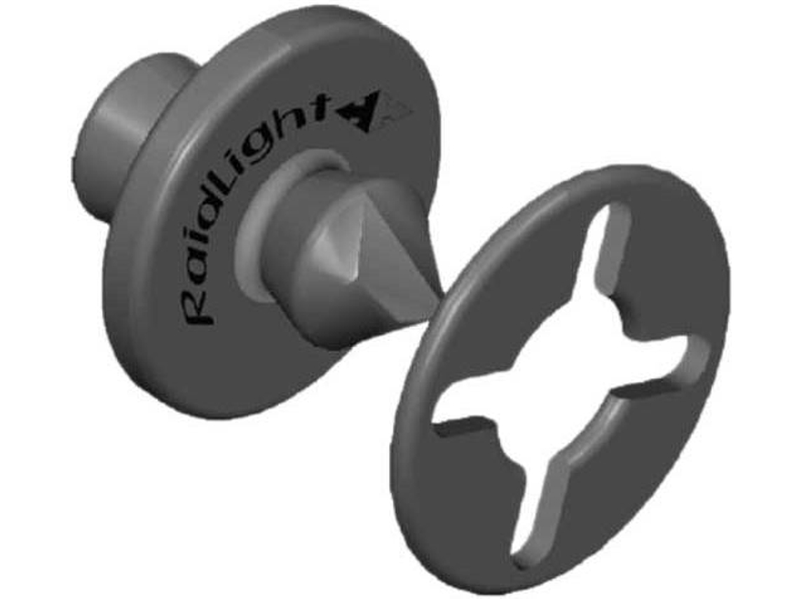 Botão para Cinta de Corrida RAIDLIGHT Preto