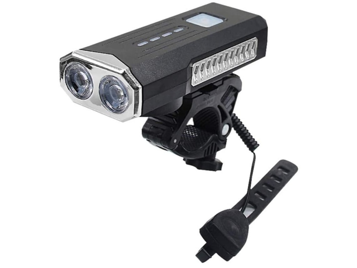 Luzes De Bicicleta, Luzes De Bicicleta À Prova Dágua Recarregáveis Por Usb Na Frente E Atrás Yizhood (preto)