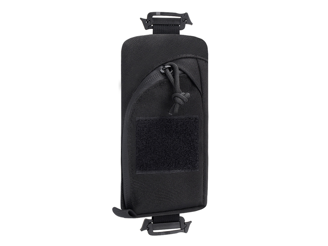 Mochila de emergência militar Oxford tela bolsa de suprimentos de sobrevivência camping exterior preta