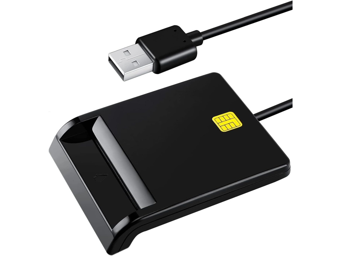 Lurelia Leitor Smart Card Usb, Cac/id/emv, Iso 7816