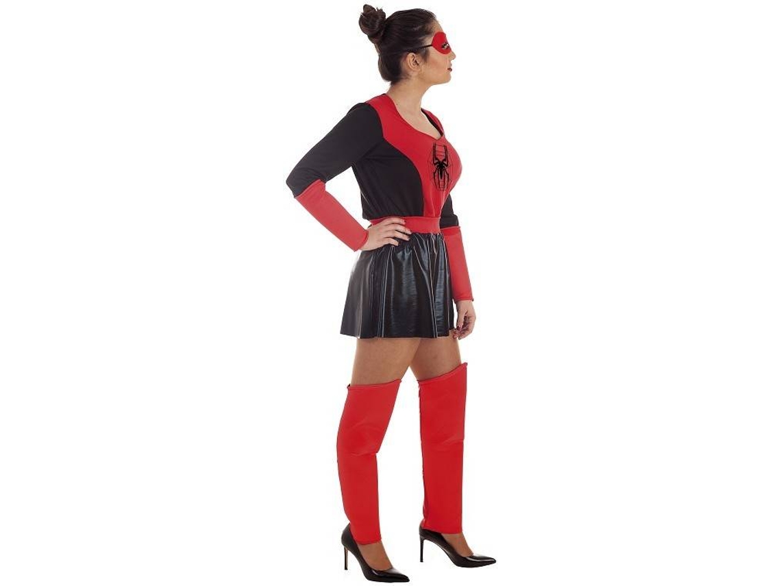 Fato de Mulher TOPDISFARCES Super Heroína Aranha (Tam: M)