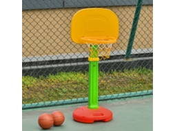 Cesta de Basquete Infantil ajustável com 2 bolas e bomba PMM CAPITALI