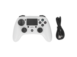 Primerox controle Sem Fio Mb P912 Gamepad com Seis Eixos e Alavanca para Ps4 Branco