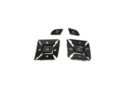 Botão De Controle Do Volante Para Carros W204 X204 W212 W156 W246 C E A 2185400162 Preto