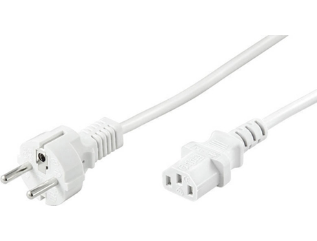 Cabo de Alimentação GOOBAY (5 m - Branco)