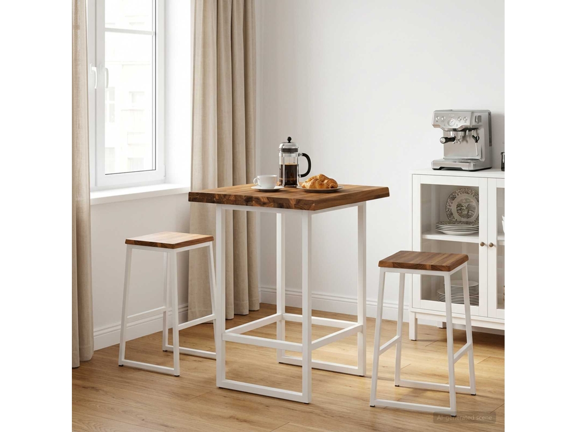 Vidaxl Tampo De Mesa Retangular 40 X 40 X 3 Cm Quadrado