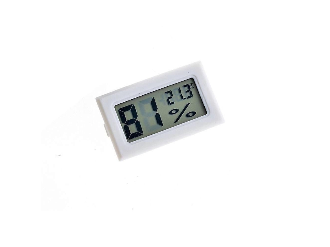 Termômetro E Higrômetro Digital Mini Medidor De Temperatura E Umidade Com Tela Lcd Para Ambientes Internos