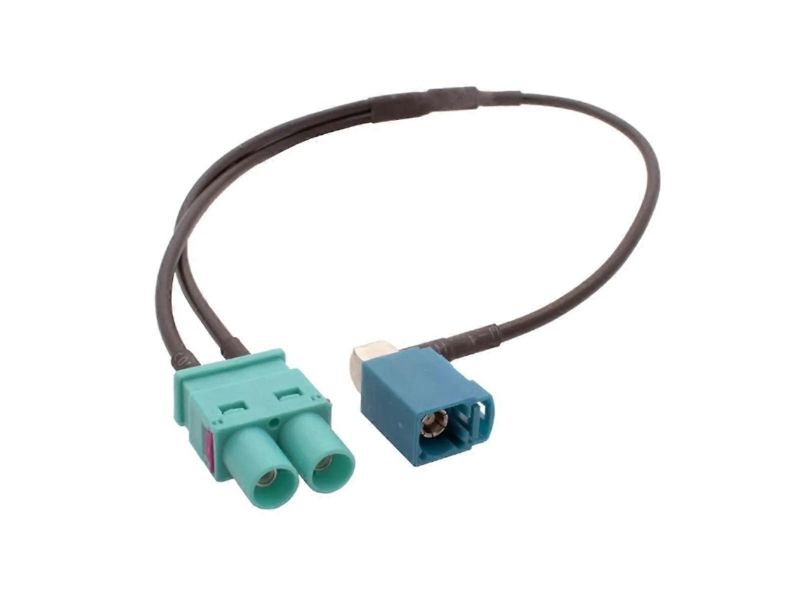 Adaptador De Antena De Rádio Y 2 Fakra Macho Para 1 Fakra Fêmea Adaptador De Antena De Rádio Conector Para / Hengjian