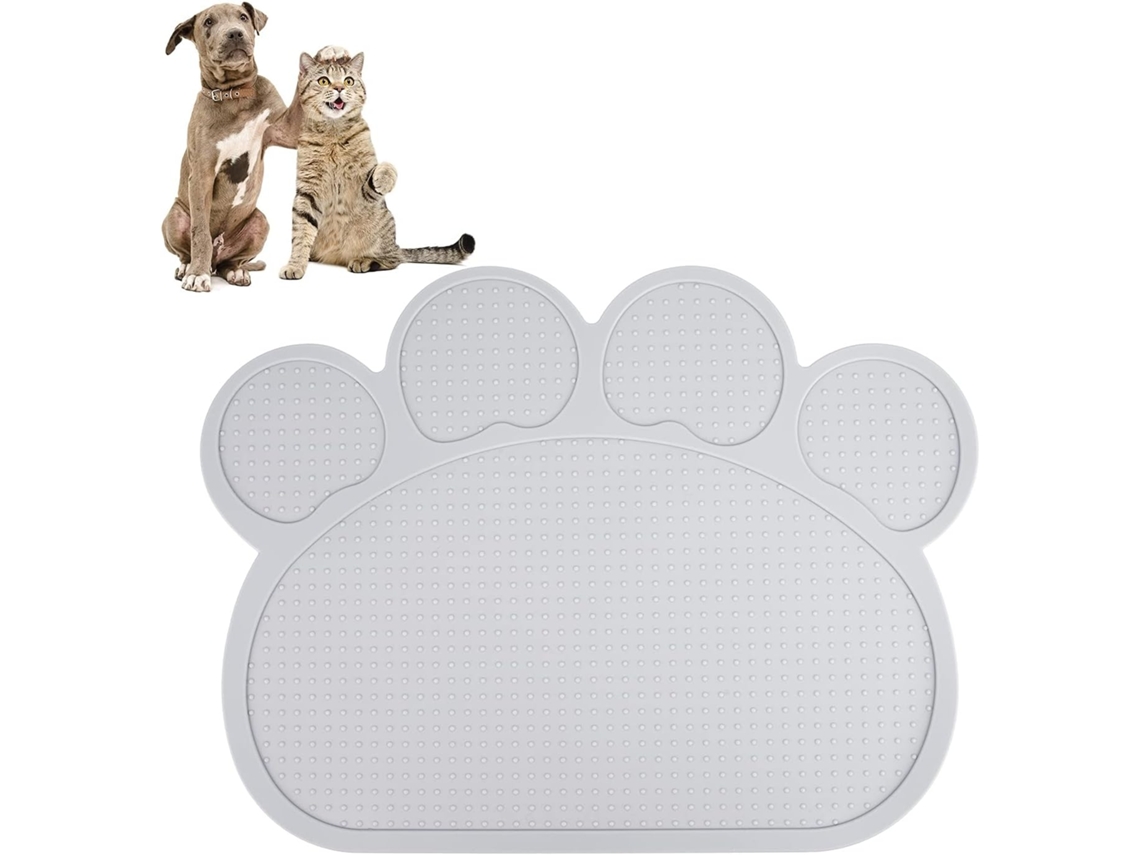 Tapete de Silicone Antiderrapante para Comedouro de Cães e Gatos AQUAFORGE
