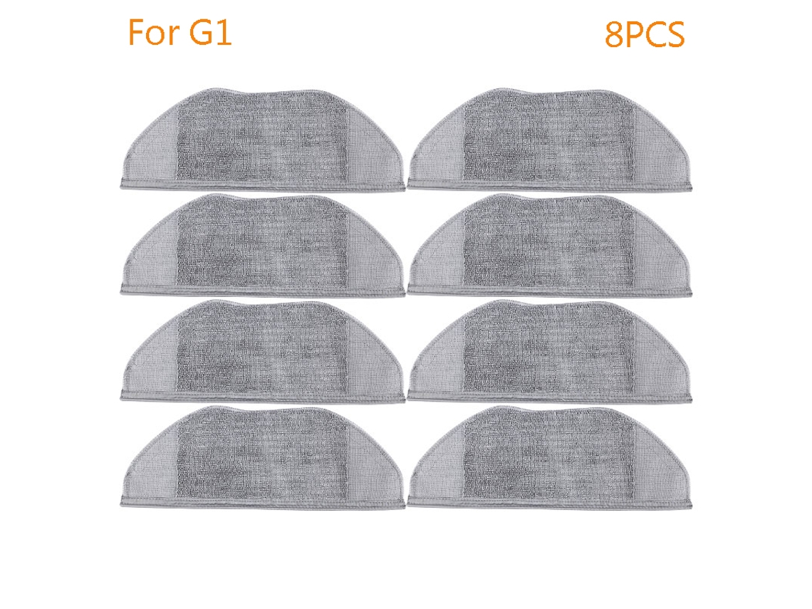 Acessórios para aspirador de pó robô, para xiaomi mijia mi g1 mjstg1, pano de limpeza lavável, esfregão pro, peças de reposição