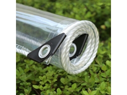 Clear Tarpaulin Waterproof Heavy Duty 3 0x6 6ft, Transparent Tarpaulin With Grommets, Clear Transparent Plastic Tarps