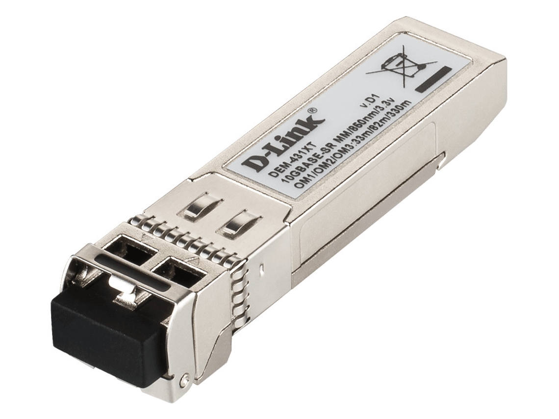 Módulo transceptor de fibra óptica de rede D-LINK Dem-431Xt 10000 Mbit/S Sfp