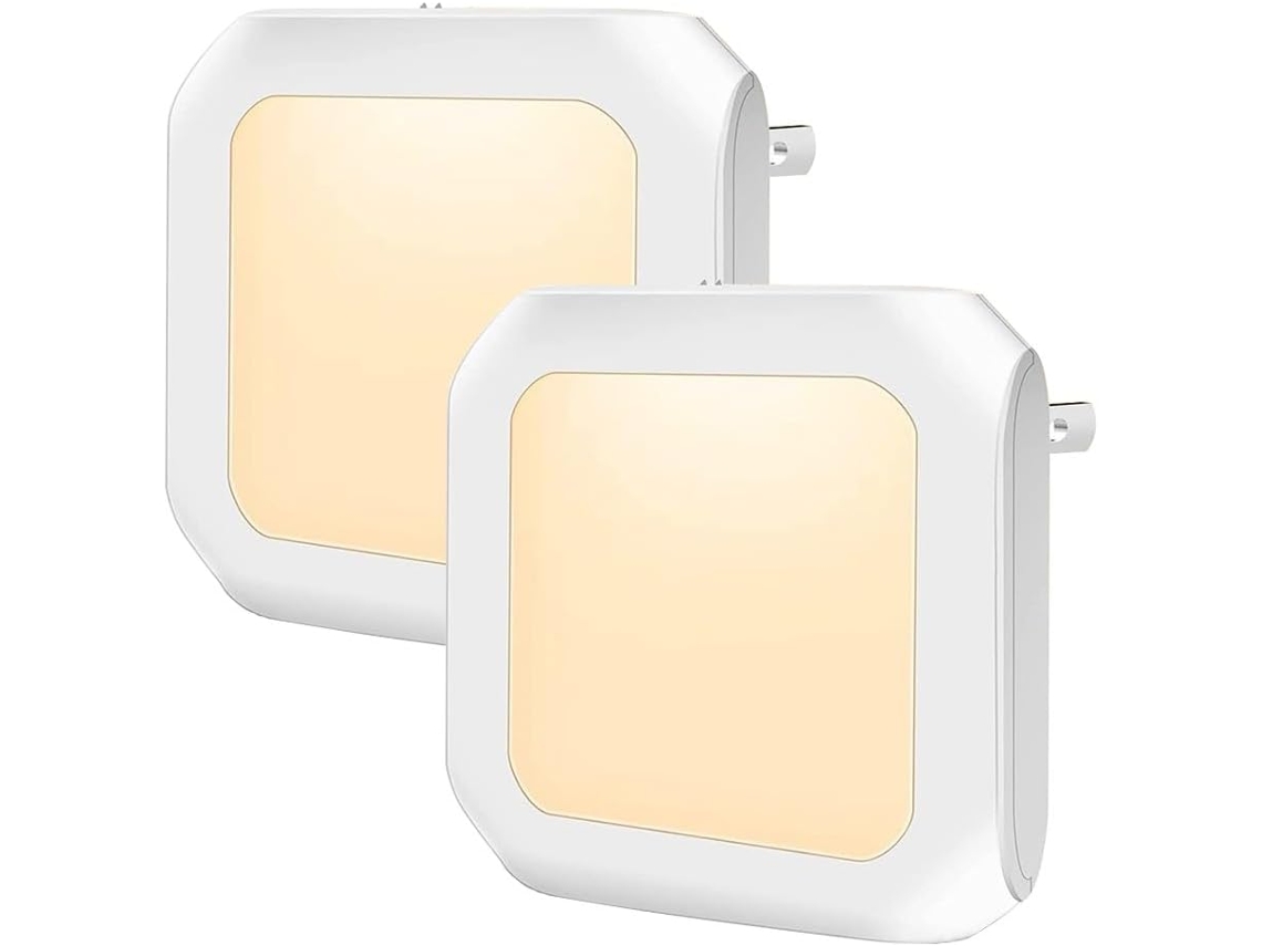 Luz Noturna com Sensor, Brilho Ajustável e Luz Direcional BRILVIBERA