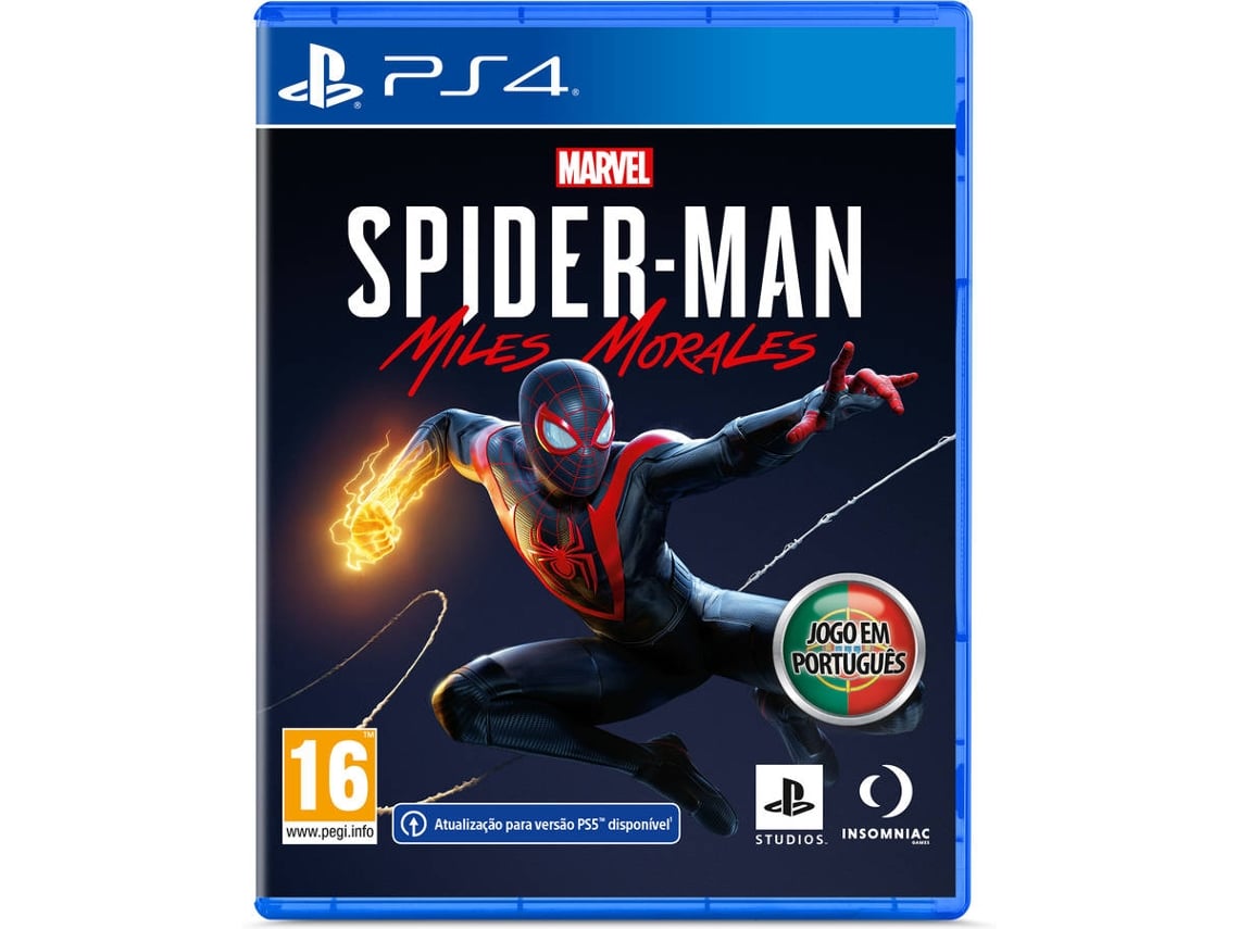 Jogo PS4 Marvel's Spider-Man Miles Morales