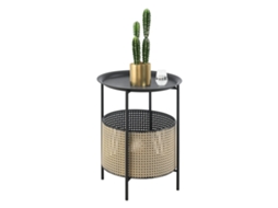 Mesa de Centro [EN.CASA] Beaumont  (Preto - Metal - 45 x 35 cm)