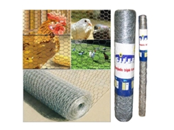 Malla enrejado triple-torsion sifer de 13 x 1.00 metro rollo 10