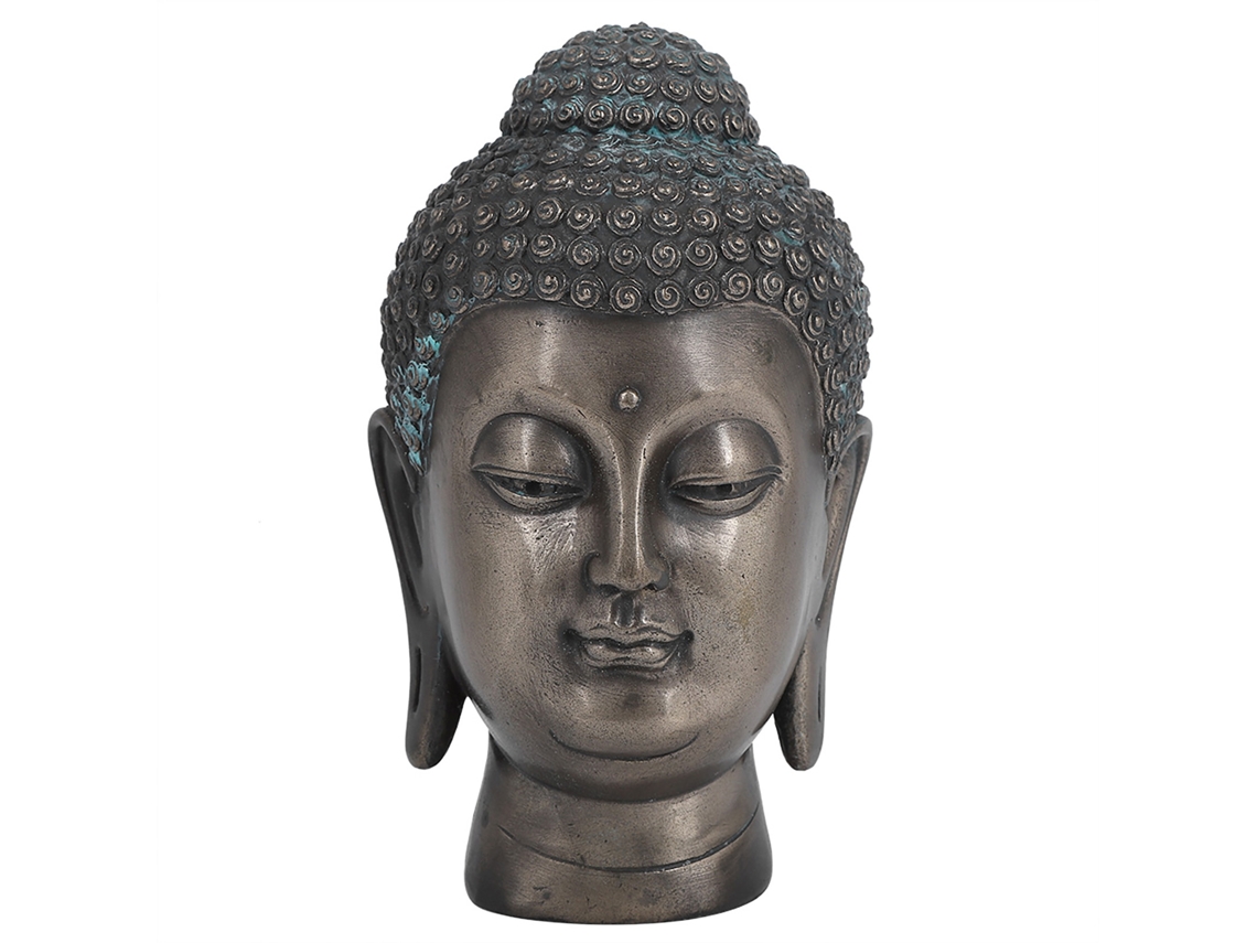 Estátua De Buda Em Resina Laxiscreed Para Decorações Zen E Ambientes De Sala