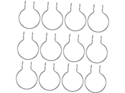 Ganchos De Ferro Para Painel Perfurado, Práticos E Portáteis, Cor Prat