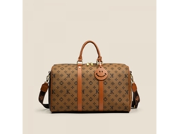 Mala de Viagem Mão, Casal com Grande Capacidade, Ombro Curta para Viagens, Bolsa Portátil Flores Antigas AQUAFORGE