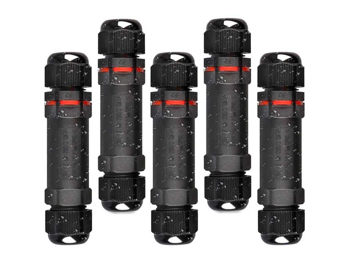 Caixa De Derivação Estanque Ip68,5 Pcs Conector Elétrico Exterior,domino Estanque Para Cabos Ø 1mm 13mm Btforus