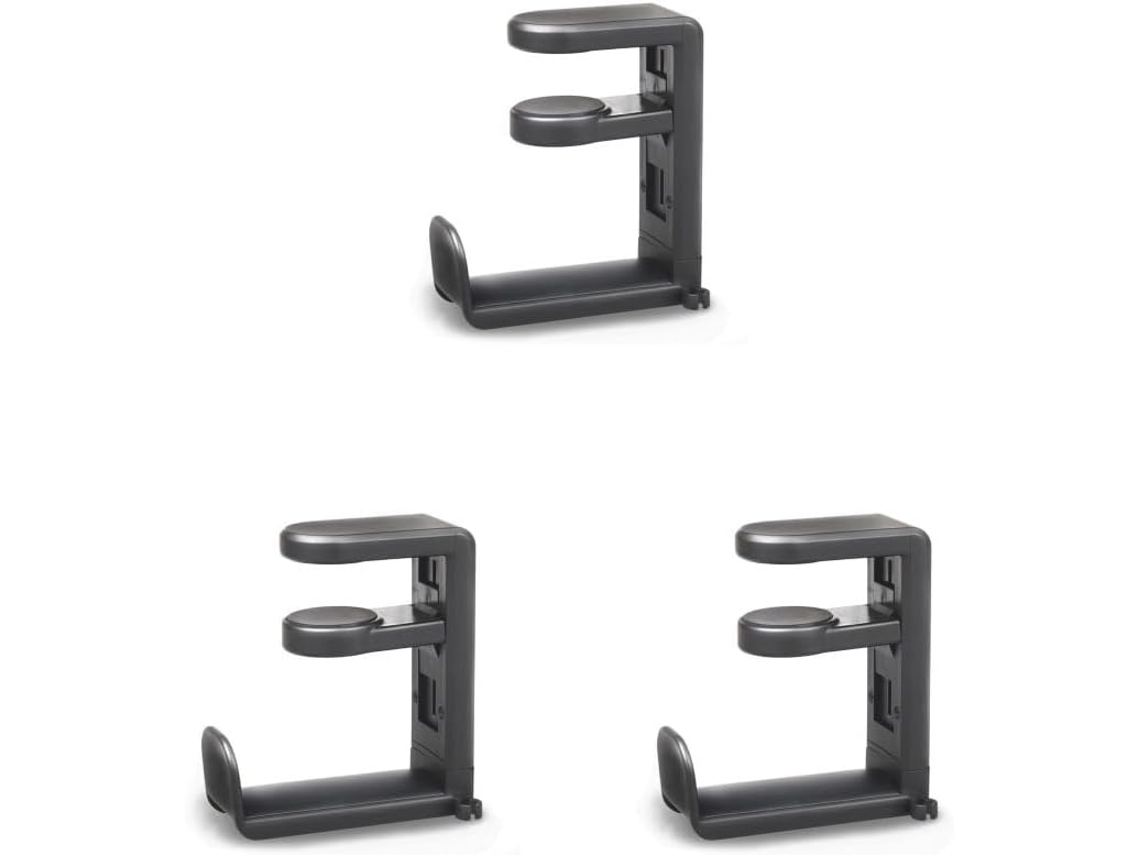 Lurelia Suporte Universal De Auscultadores, Organizador Para Escritório, Giratório, Metal, Para Quarto Vertical