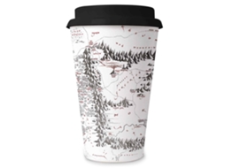 Caneca de Viagem SENHOR DOS ANÉIS Mapa Mordor