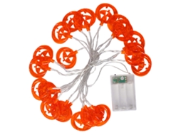 Laxiscreed Fitas De Luz De Halloween Com 20 Leds E 3 Metros Para Decorações Festivas Indoor E Outdoor