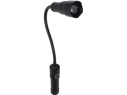 Lanterna Magnética Flexível Com Led De 1000 Lúmens, Recarregável Via