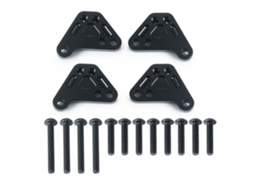 4pcs Torre De Amortecedor Elevada De Alumínio Para Carro Rc Traxxas Maxx2.0 1/10 Dianteira E Traseira