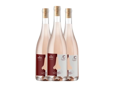Vinho rosé DE NARIZ Clarete Monastrell Macabeo (0.75 L - 3 Unidades)