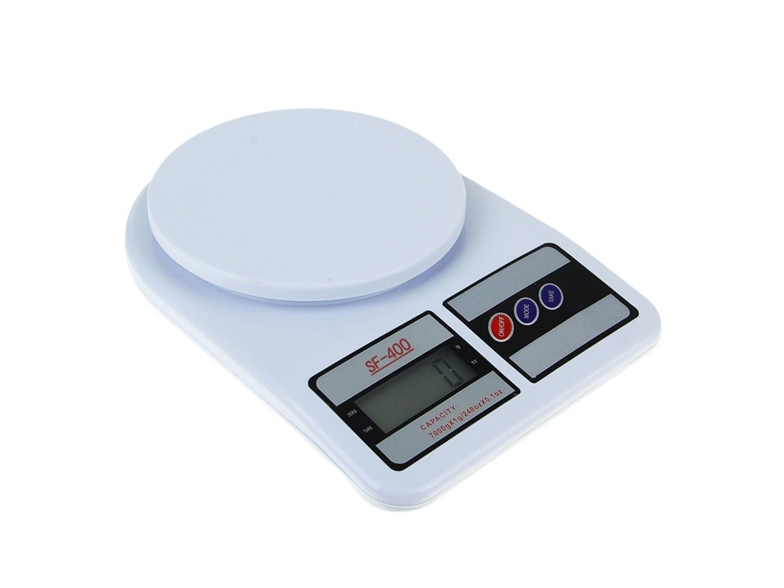 Balança de Cozinha Digital de 5 Kg, Eletrônica Visor Lcd, para Alimentos, Postal AQUAFORGE