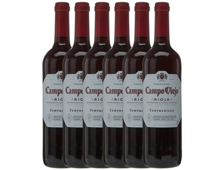 Vinho CAMPO VIEJO Campo Viejo Tempranillo Rioja Crianza (0.75 L - 6 unidades)