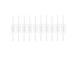 Resistor De Cimento 5w 2.7kr ±5% Resistência De Potência Componentes Eletrônicos 10pcs