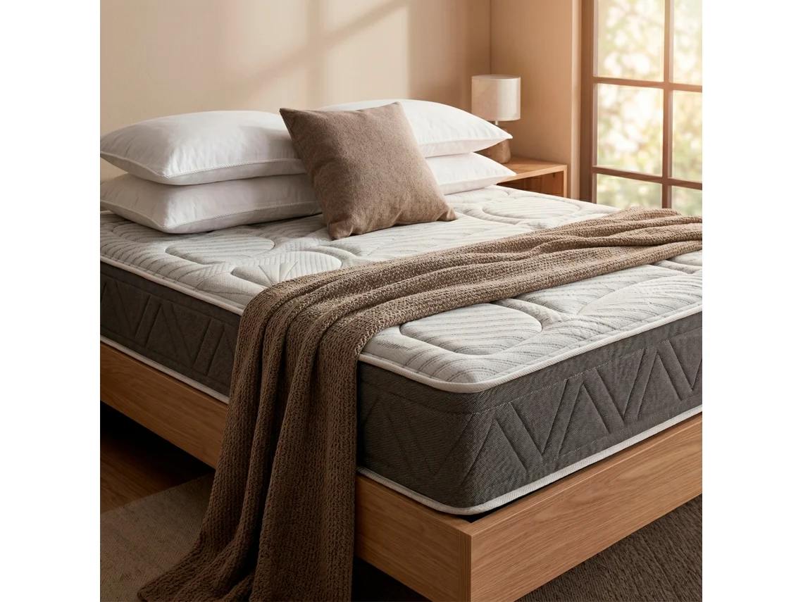 Colchão de Espuma Hr+visco ROYAL SLEEP Ceramic Premium (80x182cm - 29 cm)