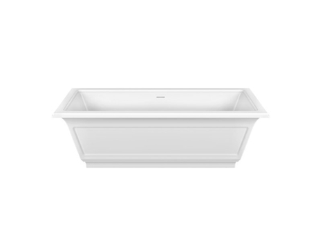 Banheira Eleganza Cristalplant Branco Mate 1800X850Mm 46715521 GESSI