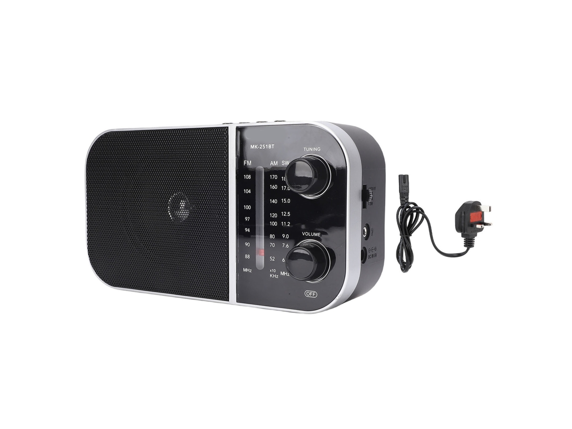 Rádio EOOCOO (rádio de Múltiplas Bandas, Reprodução Via Bluetooth)