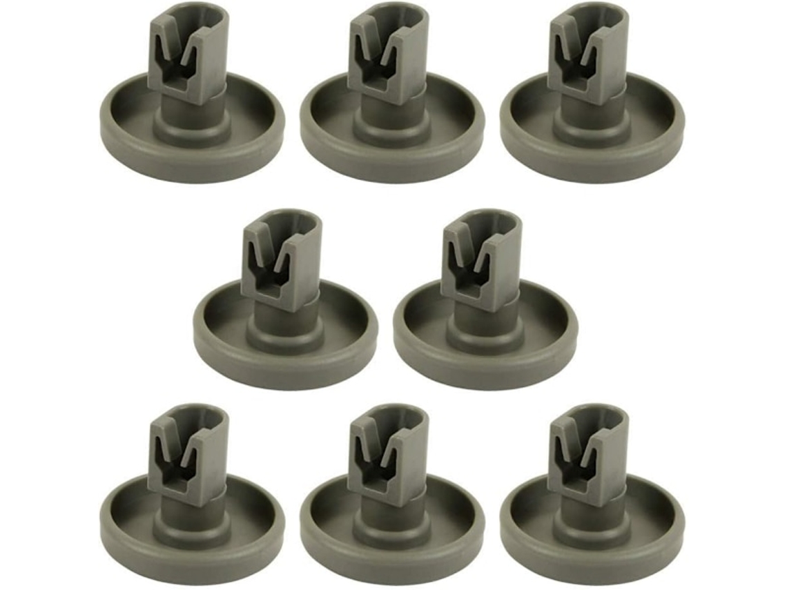 Rodízios Universais para Cesto Inferior de Lava louças AQUAFORGE compatíveis com Ikea, Aeg, Elect