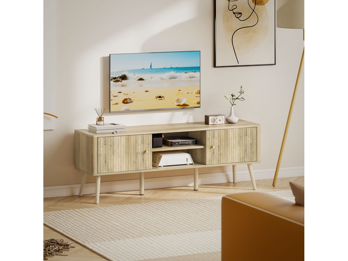 Suporte Para Tv, Comporta Televisores De Até 65 Polegadas, Fácil De Montar E Limpar