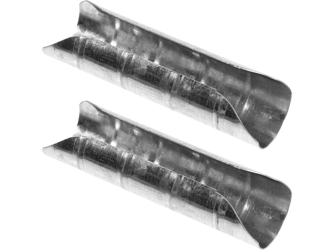 Conector De Varão De Cortina De Ferro Galvanizado De 9 Cm, Juntas De Varão De Cortina De Metal, Pacote Com 2 Unidades Conector De Varão