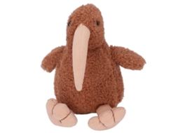 Primerox brinquedo de Pelúcia de Ave Animal Fofo Presente Perfeito Decorativo Marrom 22cm