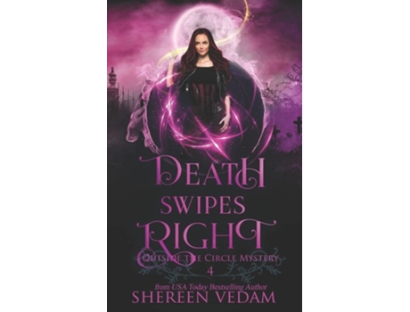 Livro Death Swipes Right Light Urban Fantasy Mystery Novel de Shereen Vedam (Inglês)