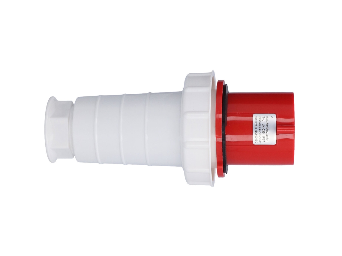 Laxiscreed Plug Industrial Ip67 À Prova D'água, 5 Fios Trifásico De 3 Fases