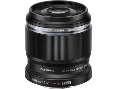 Objetiva  ED 30mm Macro (Encaixe: Micro 4/3 - Abertura: f/22 - f/3.5)