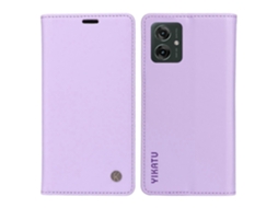 Capa Compatível Com Motorola Moto G55 5g De Couro Com Suporte Fecho Magnético Forte, Multicolorida