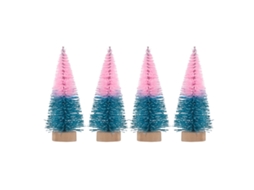 Enfeite de Natal TUSERXLN Gradiente Quatro BICHO DE ESTIMAÇÃO Rosa