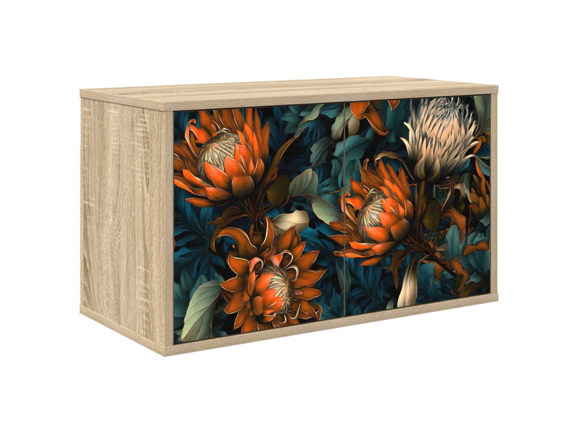 Vidaxl Armário De Tv Montado Na Parede Lochem 69 X 33 X 40 Cm