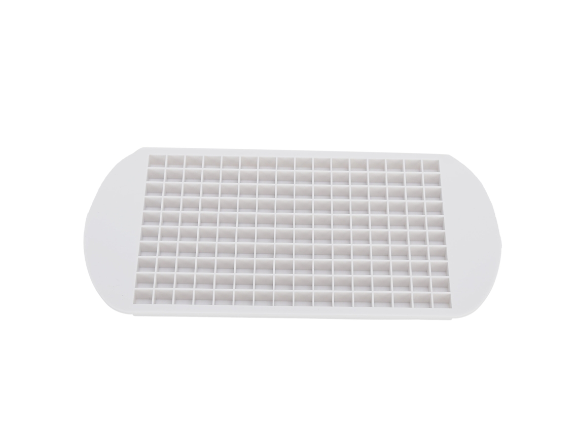 Eyf molde de Gelo Silicone Flexível Resistente a Altas Temperaturas Cubos Mini 160 Grade Branco