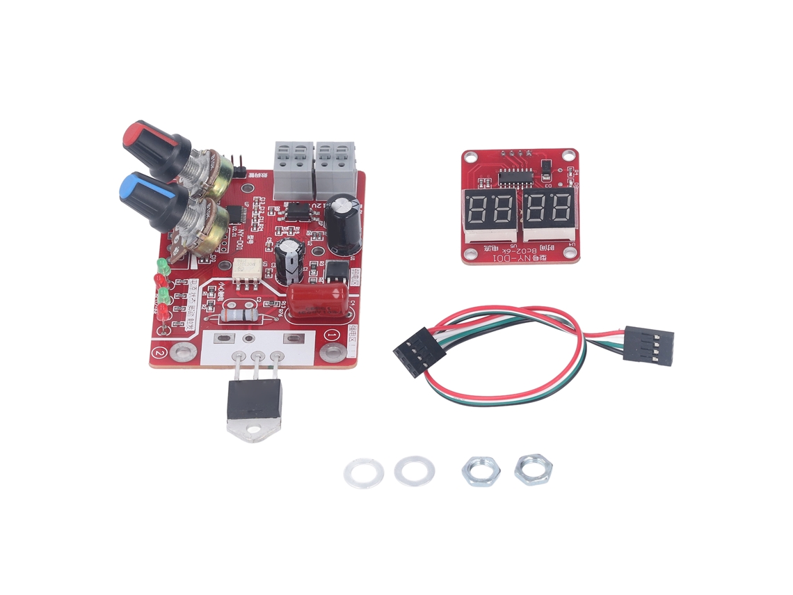 Placa De Controle De Máquina De Solda A Pontos 40a Ajustável Por Tempo E Corrente Ny D01