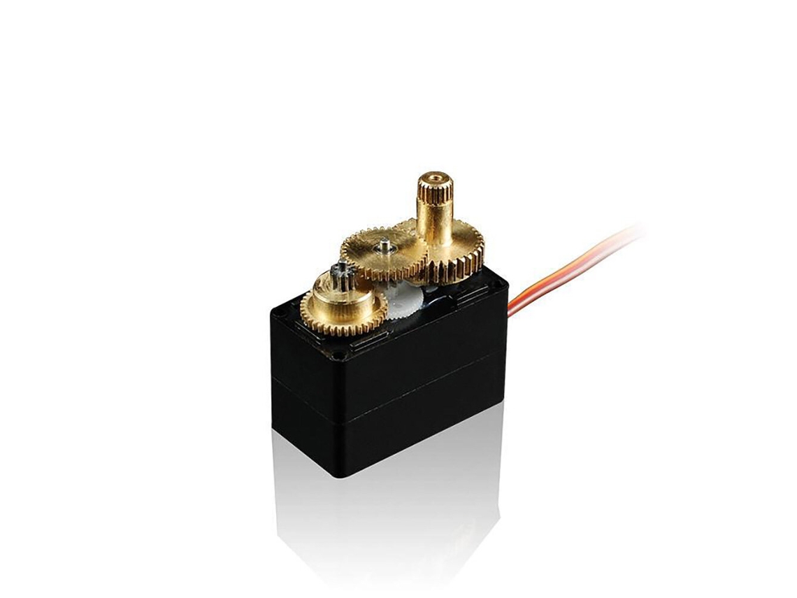 Servo Analógico Micro Power Hd 1250mg de 3,5 Kg com Engrenagem Metálica para Aeromodelos, Automóveis e Barcos de Asa Fixa Rc. MDUG (25 G)